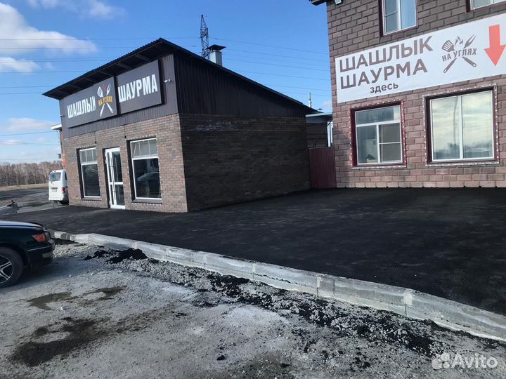 Асфальтирование и благоустройство территории