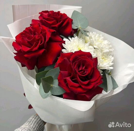 Французские розы Букет Доставка Челябинск