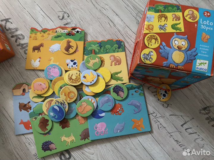 Настольные игры, пазлы, развивашки Djeco, Piatnik