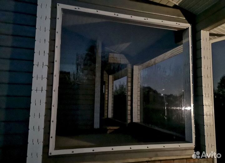 Мягкие окна под ключ