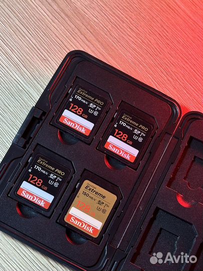 Карта памяти sandisk 128 gb