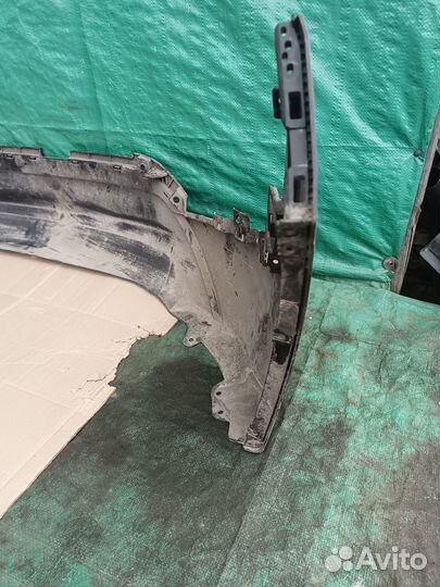 Юбка заднего бампера Hyundai Tucson 2015-2018 г