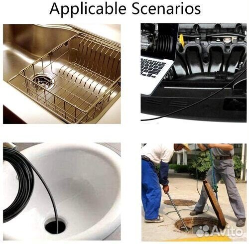 Эндоскоп (7мм-640x480- 5метров )(SME13)