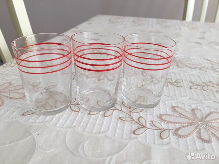 Стаканы стекло СССР