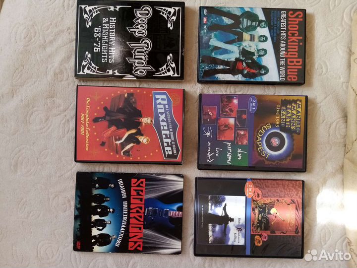 Двд диски с музыкой