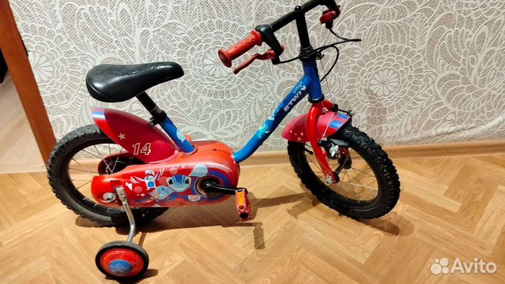 Велосипед детский btwin 14 дюймов