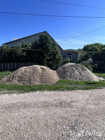 Песок, щебень, шлак доставка