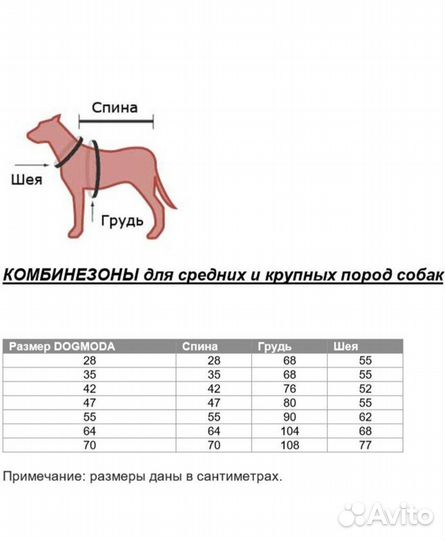 Комбинезон для собаки