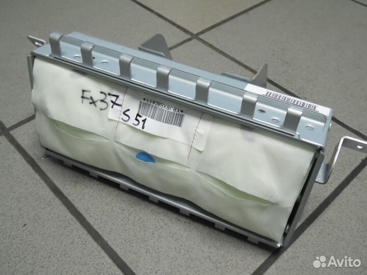 Подушка безопасности пассажира Инфинити фх FX 37