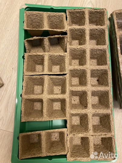 Торфяные горшочки для рассады Новые