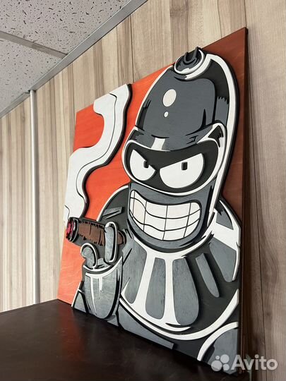 Картина из дерева