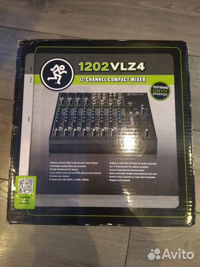 Микшерный пульт Mackie 1202 vlz4