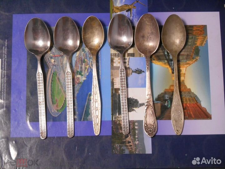 Столовые приборы разных лет / Почти все мельхиор