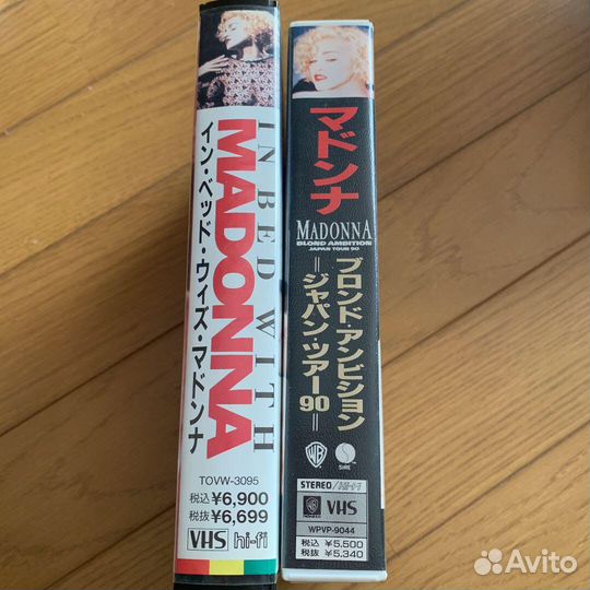 Madonna VHS Мадонна видеокассета