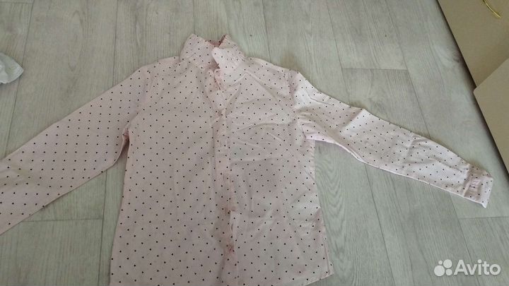 Рубашки и джинсына девочку