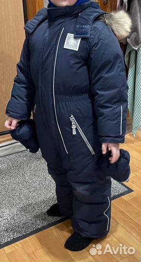 Зимний комбинезон для мальчика 110