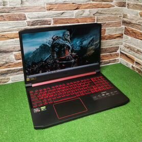 Игровой ноутбук Acer 120Герц Ryzen 5/GTX 1650/SSD