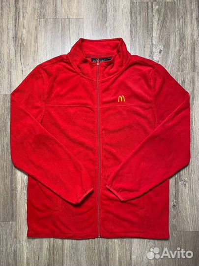 McDonald's флисовая кофта зипка
