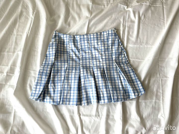 Юбка в клетку m