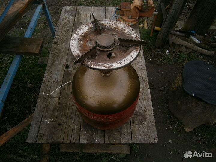 Печка газовая малогабаритная, походно-бытовая