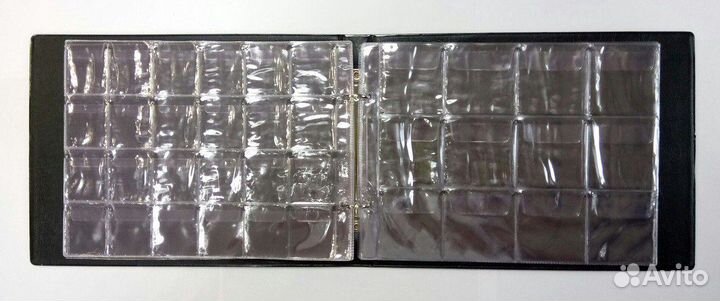 Монетник комбинированный на кольцах на 180 ячеек