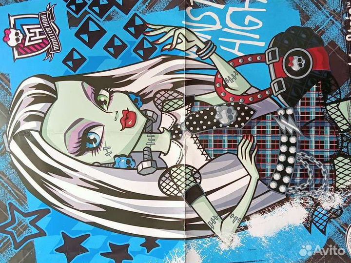 Плакаты постеры монстер хай