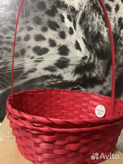 Корзинка плетенная