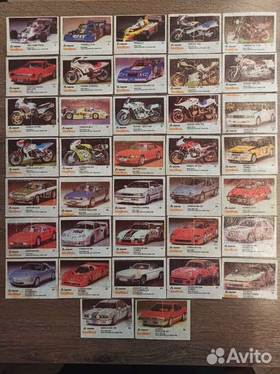 Вкладыши Bombibom 37 шт разные