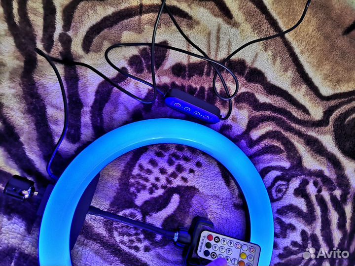 Кольцевая лампа 33см