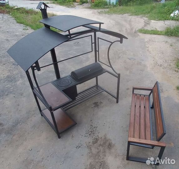 Мангал лофт