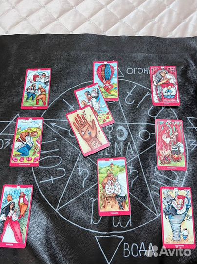 Гадание на картах таро. Таролог. Отливки воском