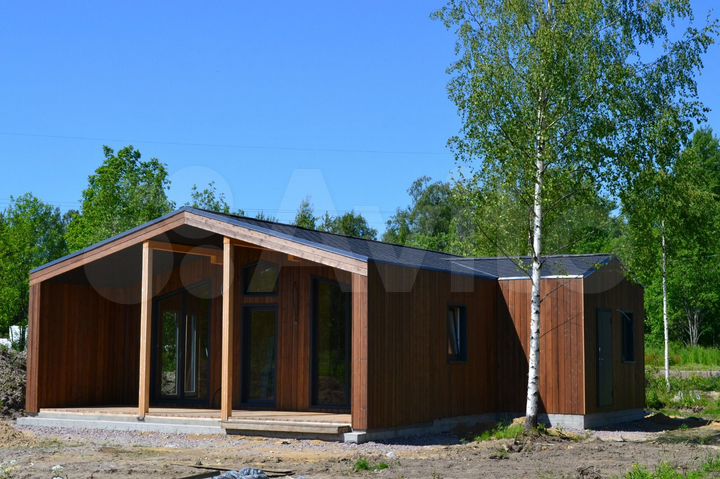 Коттедж 100 м² на участке 6 сот.