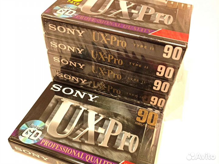 Аудиокассеты Sony UX PRO 90