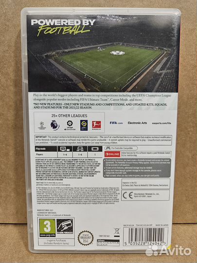 Fifa 22 nintendo switch