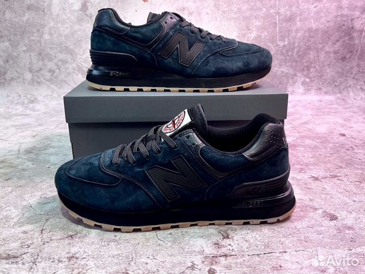 Кроссовки New Balance 574 Stone Island спортивные