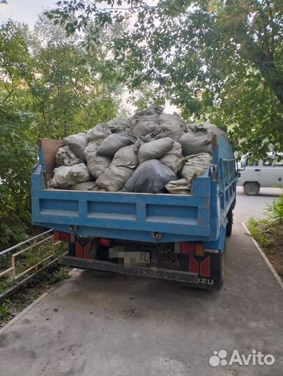 Вывоз мусора самосвалом до 8 кубов (грузчики)