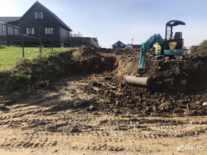 Услуги мини экскаватора