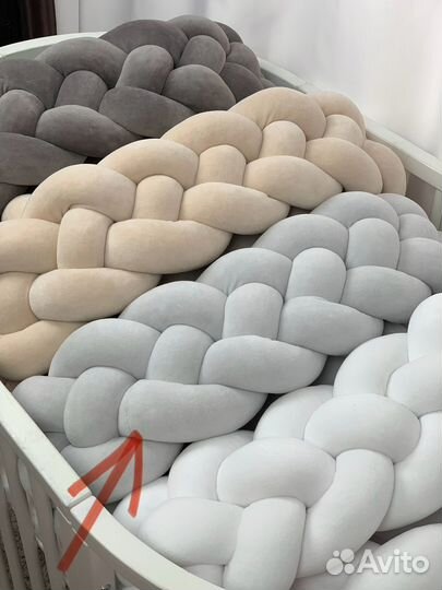 Бортик косичка