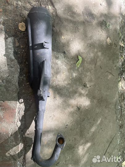 Выхлопная труба на скутер Suzuki