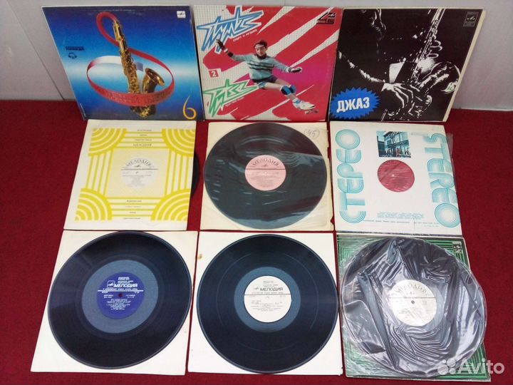 Виниловые пластинки СССР