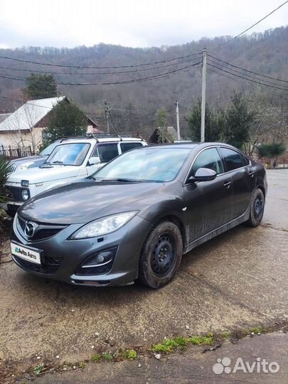 Mazda 6 2.0 AT, 2012, 220 000 км