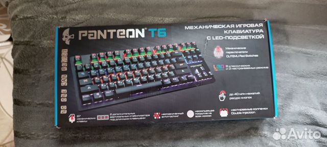 Игровая механическая клавиатура Panteon T6