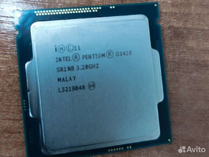 Процессор intel g3420