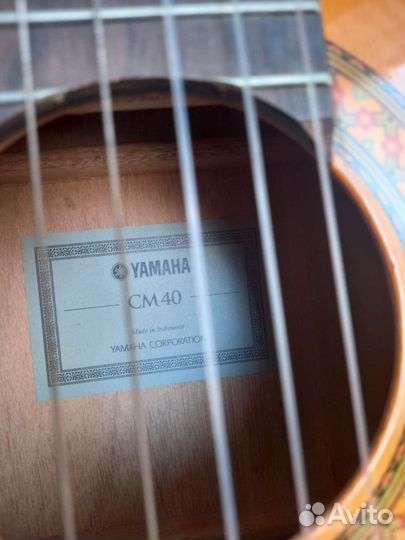 Классическая гитара yamaha cm 40