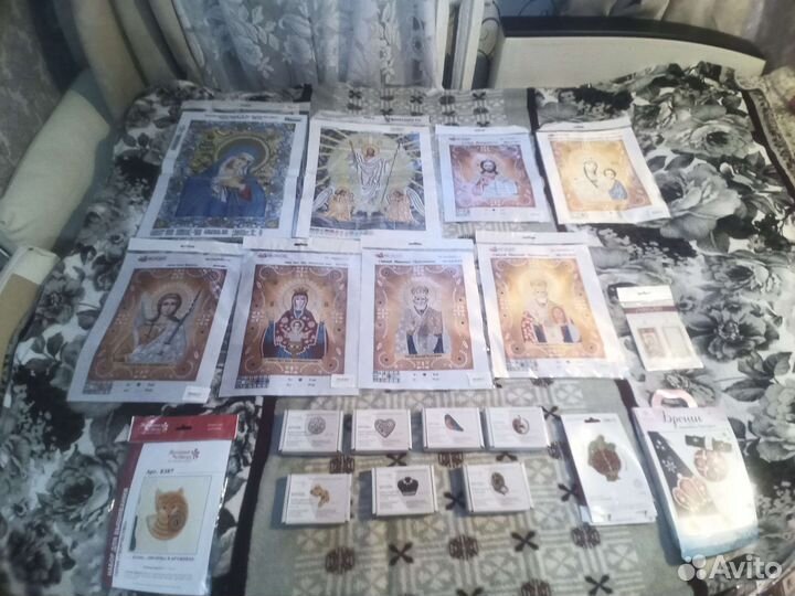 Схемы, наборы для вышивки бисером