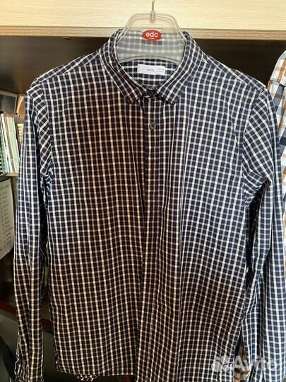 Рубашка на мальчика в клетку Mango