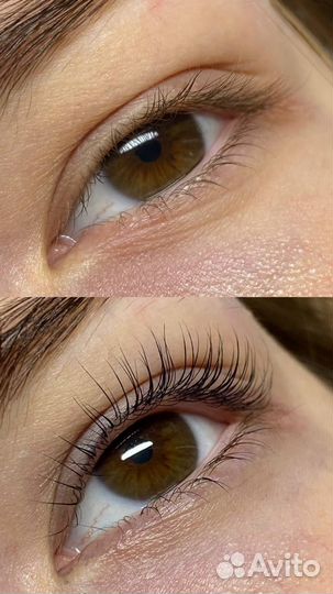 Наращивание, ламинирование, стрейчинг ресниц