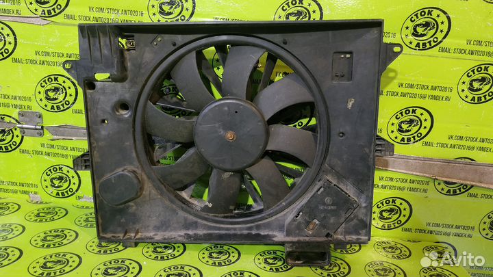 Диффузор радиатора охлаждения Jaguar S-type 3.0