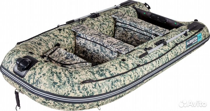 Лодка пвх Gladiator C330AL camo