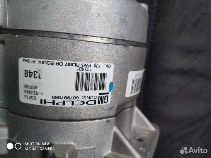 Компрессор кондиционера aveo t300